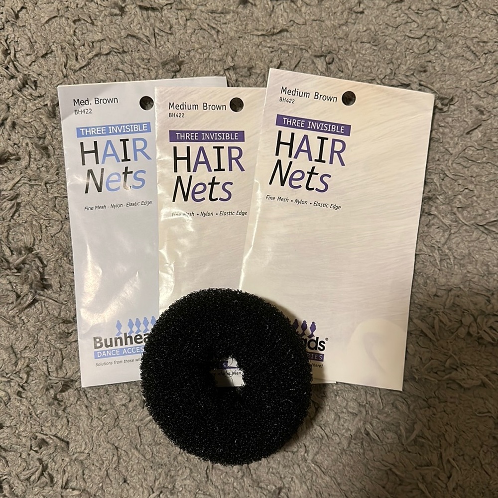Ballet bun hairnets/maker